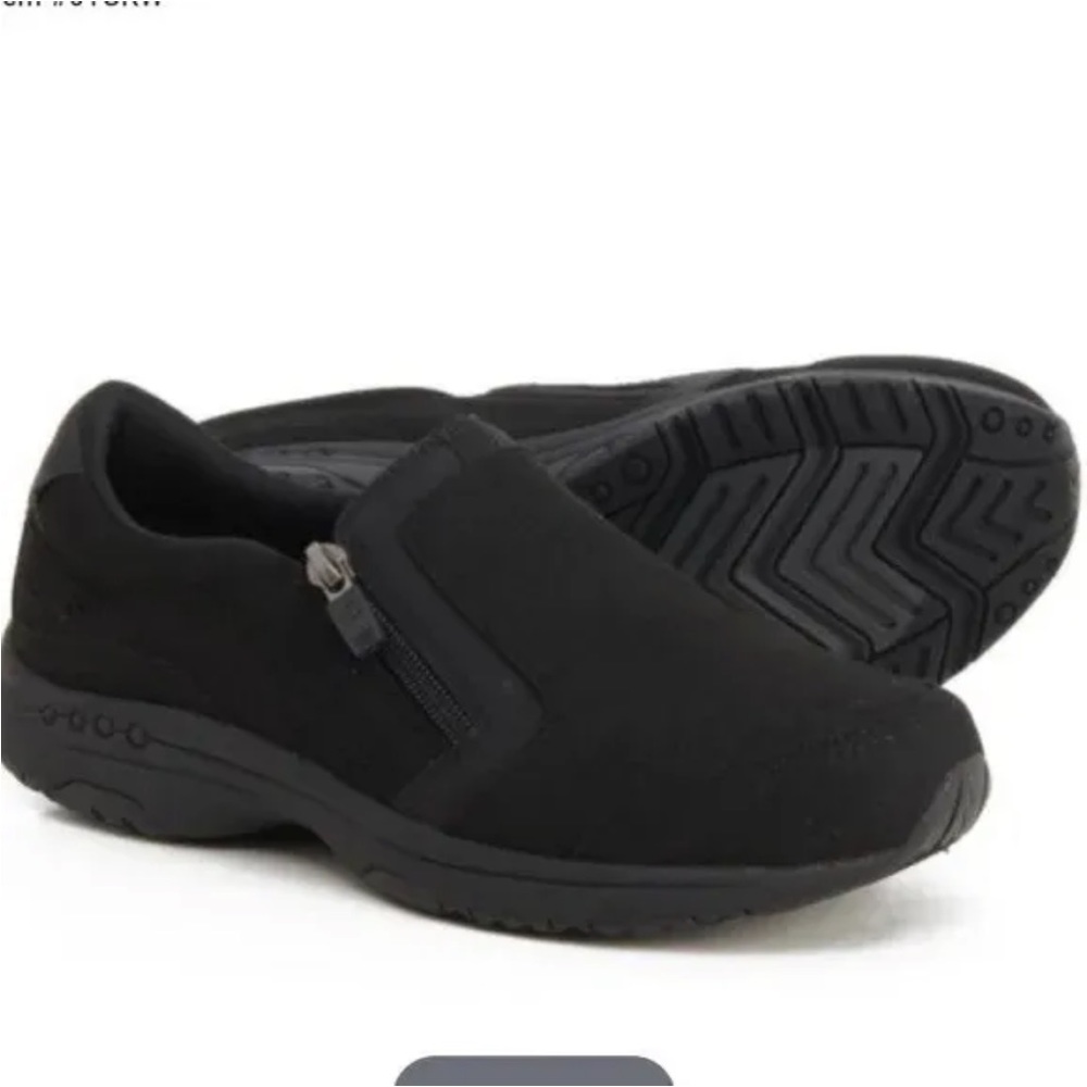 Easy spirit side zip comfort sneakers sz 9.